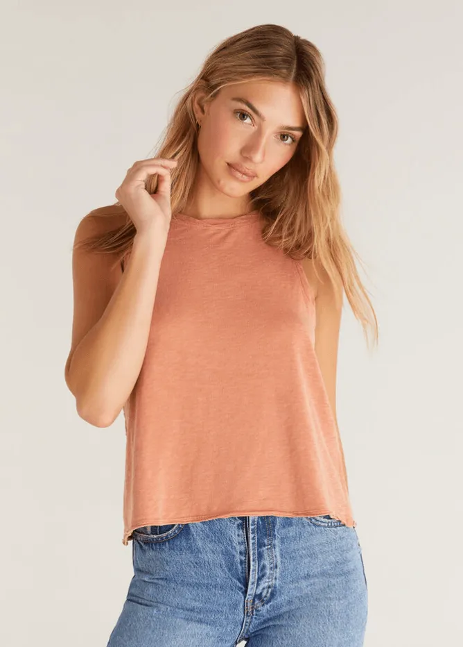 Zsup Cotton Slub Tank-Mellon