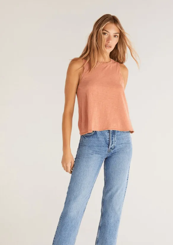 Zsup Cotton Slub Tank-Mellon
